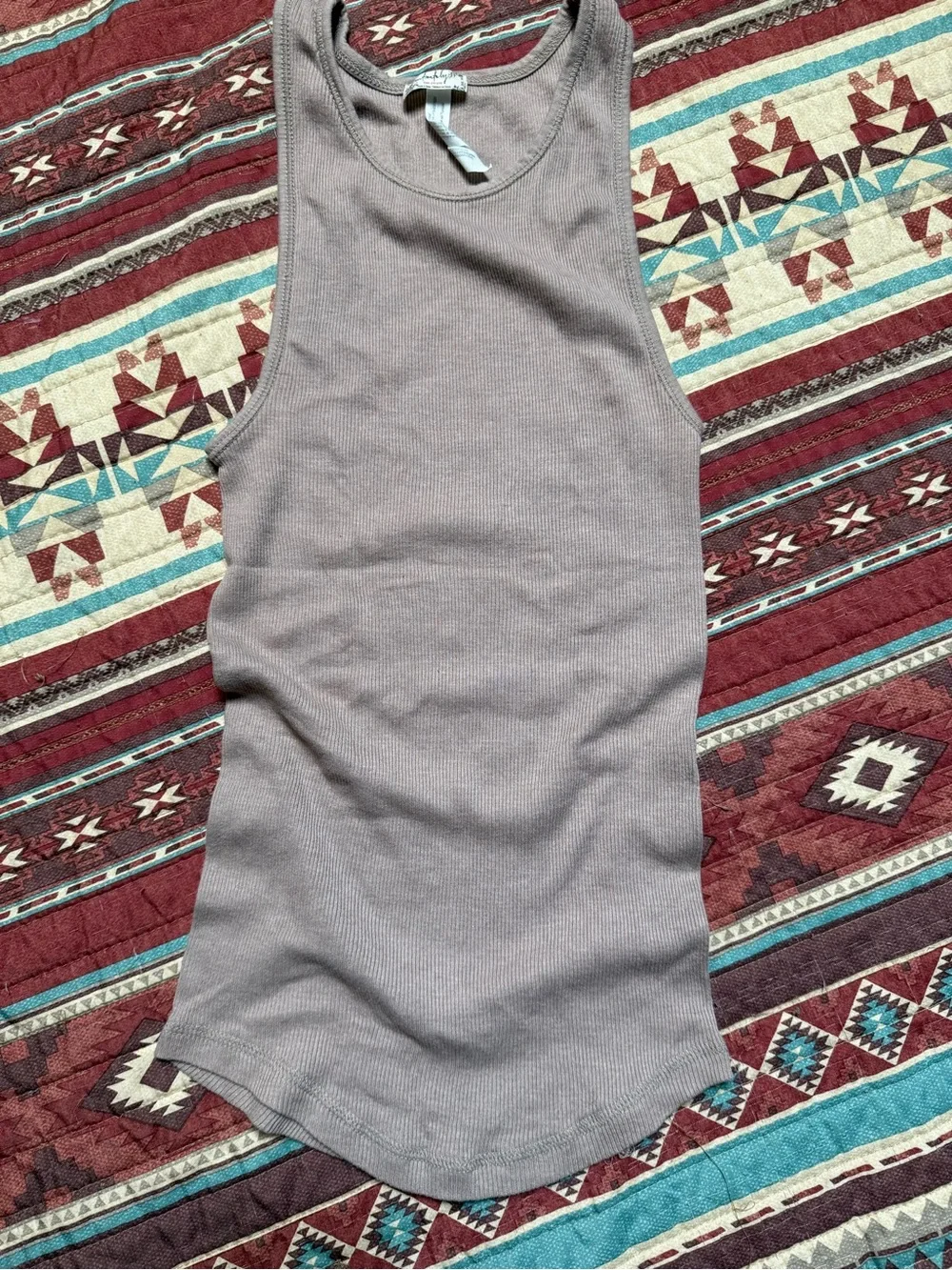 Free People Ribbed Tank Top XS